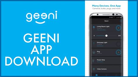 The Geeni Smart Camera app allows users to control all of their Geeni home smart devices in one convenient app or through voice commands using Amazon Echo. . Geeni app download